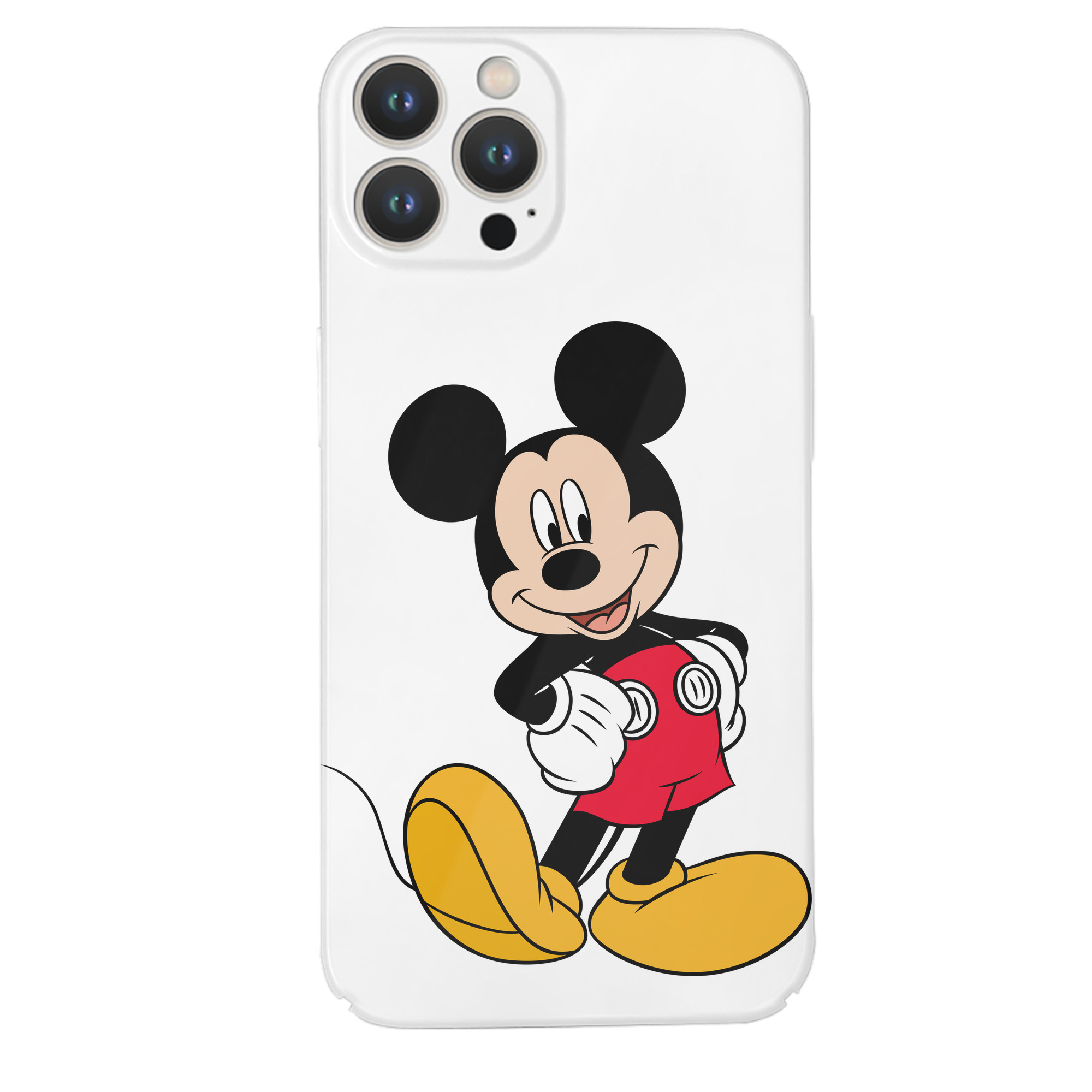 （画像用） ミッキーマウス Mickey Mouse 【iPhone 14シリーズ対応】ハードケース